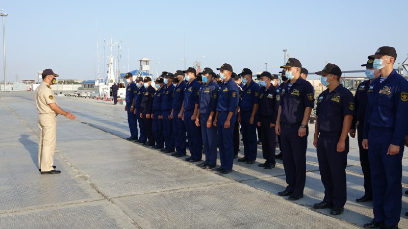 Chiến hạm Kazakhstan đã đến Iran, sẵn sàng tranh tài môn “Cúp Biển”